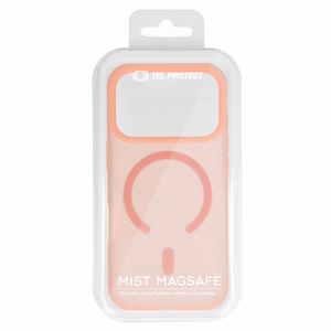 Tel Protect Mist Matte Magsafe Case for Samsung Galaxy A17 5G pink orange