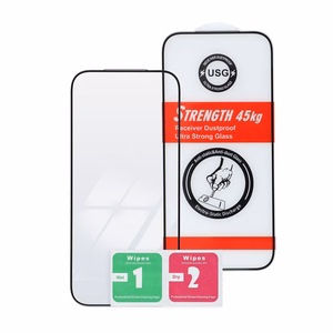 ULTRA STRONG 45 kg tempered-glass screen protector for iPhone 13 / 13 Pro / 14 / 16e / 17e