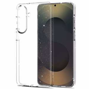 Tech-Protect FlexAir Suojakuori Samsung Galaxy S26:lle läpinäkyvä ja glitter