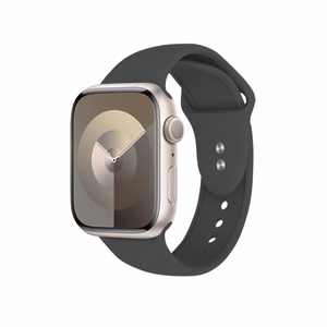 Crong Liquid strap for Apple Watch 44 / 45 / 46 / 49 mm, graphite