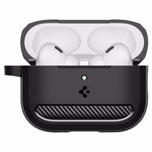 Spigen Rugged Armor Suojakuori AirPods 3:lle - Matta Musta