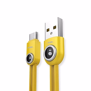 REMAX Kaapeli Lemen RC-101m - USB - Micro USB - keltainen