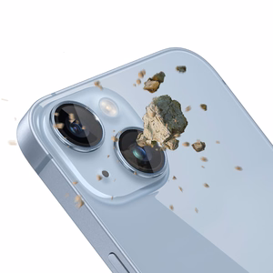 3mk Lens Protection Pro kameran suojus iPhone 14 Plus:lle - sininen