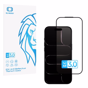 Karkaistu lasi Tel Protect 10X AR 3.0 AntiReflective Titanium Iphone 17 Air (kirjekuori)