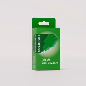 COLORUM wall charger USB-A + USB-C PD 30W CLS30-AC-04 xGreen