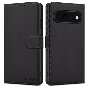 Tech-Protect Wallet -suojakuori mallille Google Pixel 11 Pro XL – mattamusta