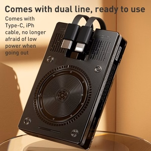 Power Bank WK Design "WP-331" Black 10000mAh (Wireless Charge 15W / PD 20W / QC3.0 22.5W)