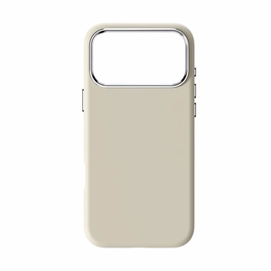 Suojakuori iPhone 17 PRO MAX:lle Forcell F-Protect Frame Premium yhteensopiva MagSafen kanssa antiikki valkoinen