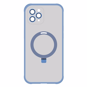 Tel Protect Magical Magsafe Stand Suojakuori iPhone 11 Pro Max:lle sininen