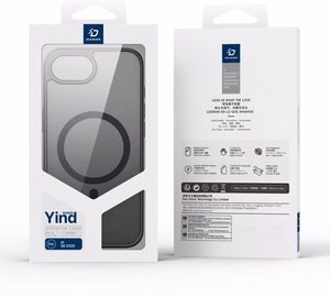 Suojakuori Dux Ducis Yind Apple iPhone 16e/17e:lle musta