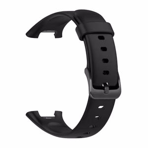 FIXED FIXSSTB-1056-BK – silikoninen kellonranneke, Xiaomi Mi Smart Band 7 Pro, musta
