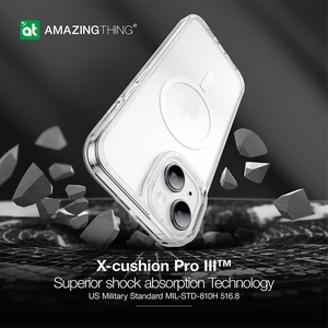 Amazing Thing Minimal Magsafe Case 6.6FT IP156.7MMINCL for Iphone 15 Plus transparent