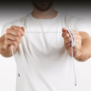 SBS TECABLEMICROC15W USB-A - USB-C Kaapeli 1,5m - valkoinen