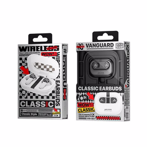 WEKOME VA06 Vanguard Series Bluetooth 5.2 TWS-nappikuulokkeet latauskotelolla, vihreät