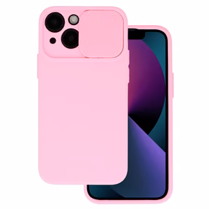 Camshield Soft Suojakuori iPhone 14 Pro Max:lle vaaleanpunainen