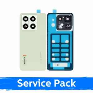 Back Cover Compatible With Xiaomi 14T / Lemon Green / (Service Pack)