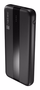 NATEC TREVI SLIM Q V2 -varavirtalähde litiumpolymeeri (LiPo) 10000 mAh musta