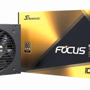 Seasonic Focus GX ATX 3.0 virtalähde, 750 W, 80 PLUS Gold, MTBF 100000 h, FOCUS-GX-750-V4