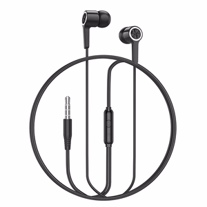 Hoco M104 langalliset nappikuulokkeet Jack 3,5mm - musta
