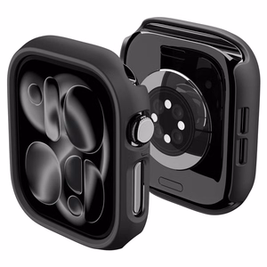 Spigen Thin Fit -suojakuori laitteelle Apple Watch 46 mm – musta