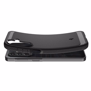 Spigen Rugged Armor -suojakuori mallille Samsung Galaxy A27 5G – mattamusta
