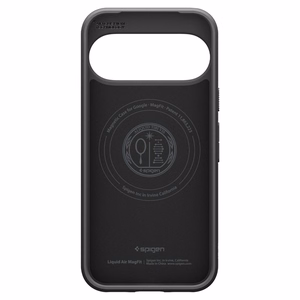 Spigen Liquid Air Mag MagSafe -suojakuori Google Pixel 11 -mallille, mattamusta