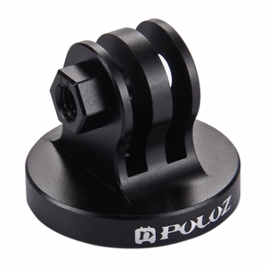 Puluz-kiinnike toimintakameroille 1/4" CNC-kierteellä (musta)