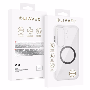 Liavec Pure Suojakuori Samsung Galaxy S26 Ultralle harmaa
