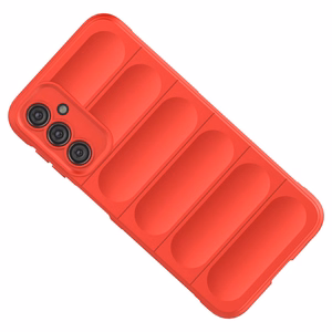 Magic Shield Case joustava panssari Suojakuori Samsung Galaxy A24 4G:lle punainen