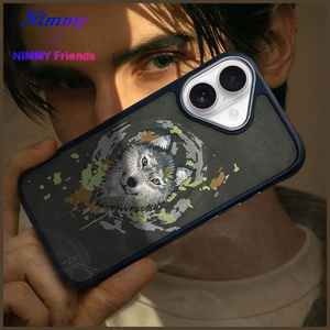 Nimmy Wilk MagSafe Suojakuori iPhone 16:lle - tummanharmaa