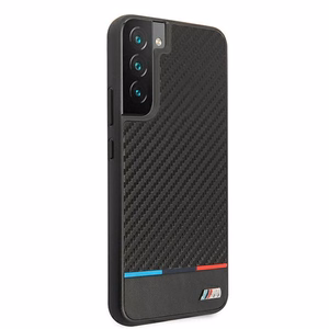 BMW M Collection Triangles kotelo Samsung Galaxy S22+ - musta