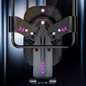 USAMS US-ZJ052 gravity car-phone holder for an air vent, black