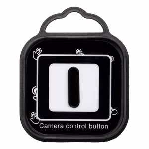 Camera Control -aktiivipainike IPHONE 16 -sarjan suojakuorelle Drop Glue / Clear Mag Cover musta