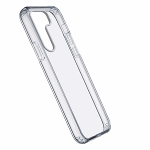 Cellularline Clear Strong case for Samsung Galaxy S23+, with an integrated antibacterial formula, clear