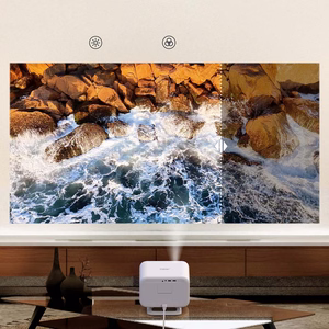 Yaber L2 Plus LCD FullHD 1080p Multimediaprojektori JBL Kaiuttimilla - Beige