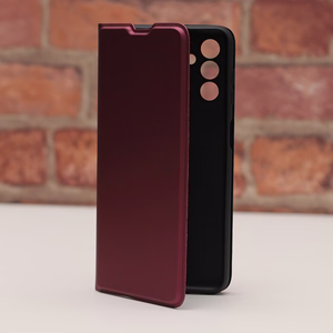 Smart Soft case for iPhone 16e / 17e burgundy