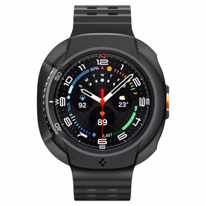 Spigen Liquid Air Suojakuori Samsung Galaxy Watch 8 Classic 46mm:lle - Musta