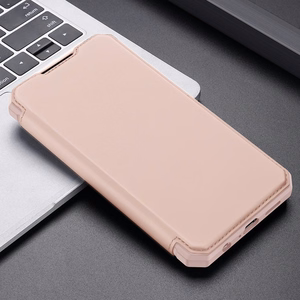 DUX DUCIS Skin X Kirjahylly tyyppi tapauksessa Samsung Galaxy A72 4G vaaleanpunainen vaaleanpunainen