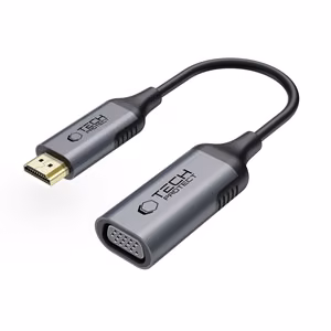 Tech-Protect UltraBoost HDMI / VGA FULL HD 60 Hz adapter - black