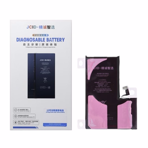 JCID Diagnosoitava (käytetty) Akku iPhone 15 Pro Max:lle 4780 mAh (suuri kapasiteetti)