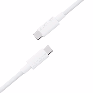 USB-kaapeli Acefast C18-03 60W USB-C – USB-C 1,2 m valkoinen