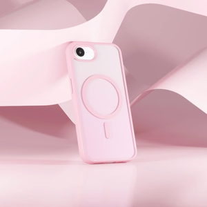 Puro Gradient MagSafe Silicone Case for iPhone 16e/17e - Pink