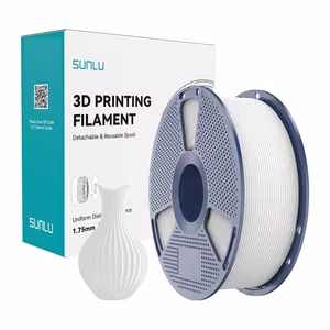 Sunlu PLA Classic valkoinen filamentti 1.75mm 1KG