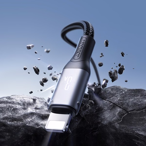 Joyroom S-A28 Flash Series 3A USB-A - Lightning kaapeli 1m - musta