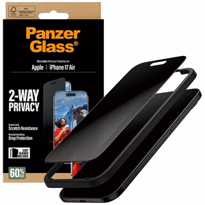 PanzerGlass Ultra-Wide Fit EasyAligner Privacy suojalasi iPhone Air