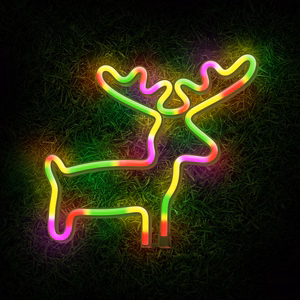 Neon LED-valo ELK moniväri Bat + USB FLNE12 Forever Light
