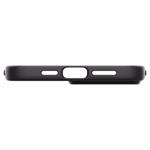 Spigen Liquid Air suojakuori laitteelle iPhone 13 Pro, mattamusta
