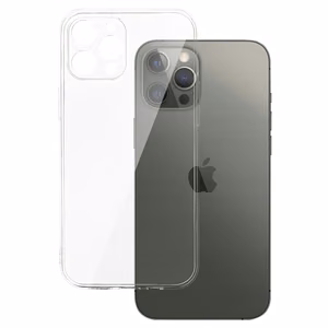 Takasuojakuori 2 mm Perfect iPhone 12 PRO:lle läpinäkyvä