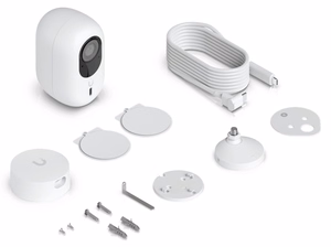 Ubiquiti G6 Instant – käyttövalmis 4K Wi-Fi -valvontakamera, 8 MP, IPX5, valkoinen (UVC-G6-INS-W)