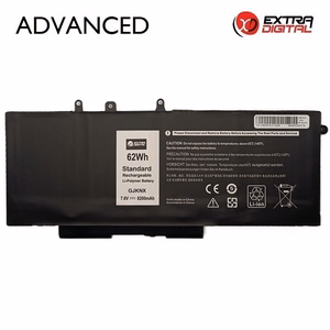 Kannettavan tietokoneen akku DELL GJKNX, 8200 mAh, Extra Digital Advanced